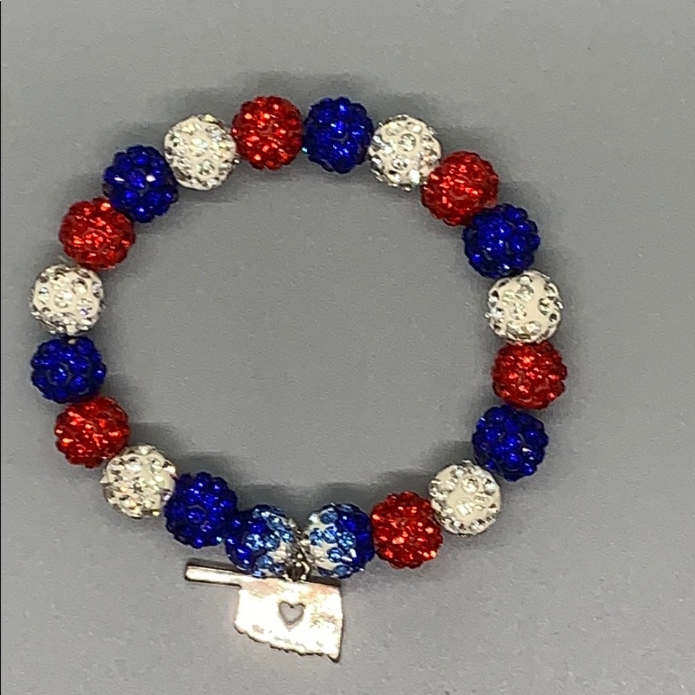 Oklahoma, USA Limited Edition Rustic Cuff Bracelet